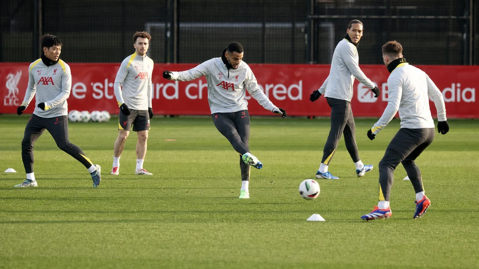Comment s'entraîner comme Liverpool avant un match de football ?
